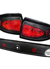 Spec-D Altezza Tail Light Chrome Chevrolet Cavalier 2003-2005                                     - LT-CAV03JM3-TM - Image 10