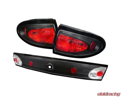 Spec-D Altezza Tail Light Chrome Chevrolet Cavalier 2003-2005 - LT-CAV03JM3-TM