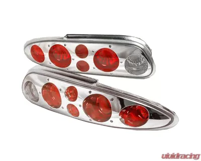 Spec-D Altezza Tail Lights Chrome Chevrolet Camaro 1993-2002 - LT-CMR93-KS