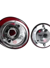 Spec-D Taillights & Trunk Reverse Lights (Chrome Housing/Red Smoked Lens) Chevrolet Cobalt 2005-2010                                     - LT-COB052G-TM - Image 8