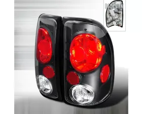 Spec-D Altezza Tail Lights Black Dodge Dakota 1997-2004