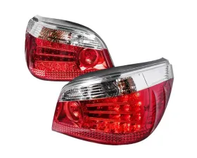 Spec-D 5 Series LED Tail Lights Smoke BMW  E60 5 Series 2004-2009