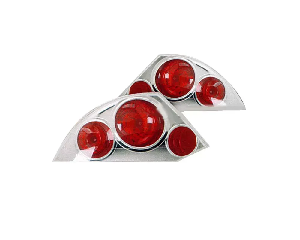 Spec-D Altezza Tail Lights Chrome Mitsubishi Eclipse 2000-2003 - LT-ELP00-KS