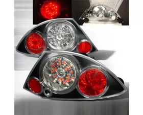 Spec-D LED Tail Lights Black Mitsubishi Eclipse 2000-2003