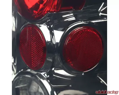 Spec-D Taillights (Chrome Housing/Smoked Lens) Ford Expedition 2003-2006 - LT-EPED03G-TM