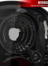 Spec-D Taillights (Chrome Housing/Smoked Lens) Ford F-150 1997-2004                                     - LT-F150F97G-TM - Image 2