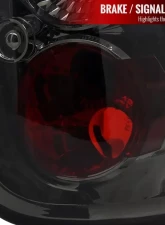 Spec-D Taillights (Chrome Housing/Smoked Lens) Ford F-150 1997-2004                                     - LT-F150F97G-TM - Image 3