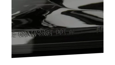 Spec-D Taillights (Chrome Housing/Smoked Lens) Ford F-150 1997-2004                                     - LT-F150F97G-TM - Image 4