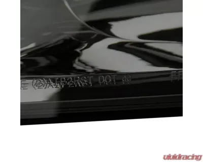 Spec-D Taillights (Chrome Housing/Smoked Lens) Ford F-150 1997-2004 - LT-F150F97G-TM