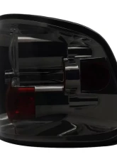 Spec-D Taillights (Chrome Housing/Smoked Lens) Ford F-150 1997-2004                                     - LT-F150F97G-TM - Image 6