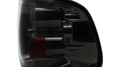 Spec-D Taillights (Chrome Housing/Smoked Lens) Ford F-150 1997-2004                                     - LT-F150F97G-TM - Image 6