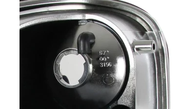 Spec-D Taillights (Chrome Housing/Smoked Lens) Ford F-150 1997-2004                                     - LT-F150F97G-TM - Image 7