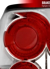 Spec-D  Lights Chrome Housing/Clear Lens Jeep Grand Cherokee 2005-2006                                     - LT-GKEE04-TM - Image 2