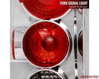 Spec-D  Lights Chrome Housing/Clear Lens Jeep Grand Cherokee 2005-2006 - LT-GKEE04-TM