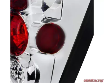 Spec-D  Lights Chrome Housing/Clear Lens Jeep Grand Cherokee 2005-2006 - LT-GKEE04-TM