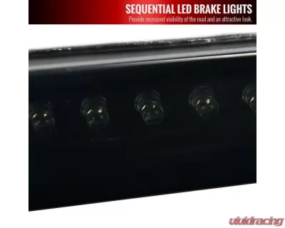 Spec-D 3rd Brake Light Sequential Smoke Ford Mustang Cobra 2003-2004 - LT-MST03RBGLED-SQ-RS