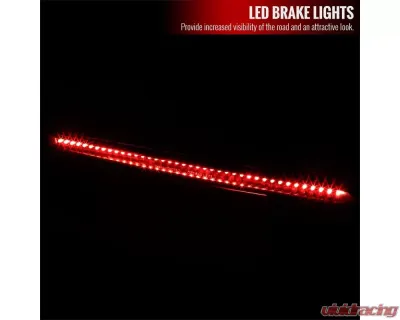 Spec-D 3rd Brake Light Red Ford Mustang Cobra 2003-2004 - LT-MST03RBRLED-RS