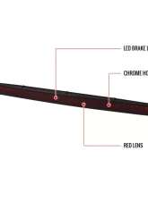 Spec-D 3rd Brake Light Red Ford Mustang Cobra 2003-2004                                     - LT-MST03RBRLED-RS - Image 8