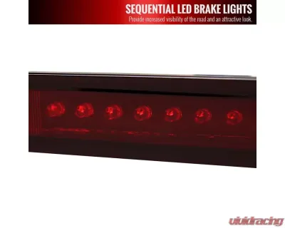 Spec-D 3rd Brake Light Sequential Red Ford Mustang Cobra 2003-2004 - LT-MST03RBRLED-SQ-RS