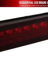 Spec-D 3rd Brake Light Sequential Red Ford Mustang Cobra 2003-2004                                     - LT-MST03RBRLED-SQ-RS - Image 4