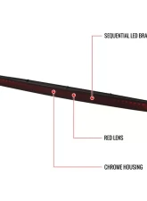 Spec-D 3rd Brake Light Sequential Red Ford Mustang Cobra 2003-2004                                     - LT-MST03RBRLED-SQ-RS - Image 8