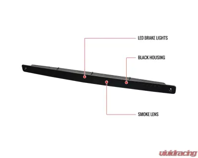 Spec-D 3rd Brake Light Smoke Ford Mustang Cobra 2003-2004 - LT-MST03RBSMLED-RS