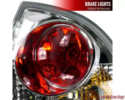 Spec-D Altezza Tail Light Chrome Volkswagen Passat 2001-2005 - LT-PAS014-TM