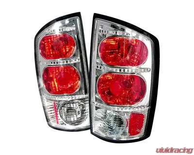 Spec-D Altezza Tail Light Chrome Dodge Ram 2002-2005 - LT-RAM02-KS