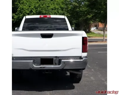 Spec-D  Tail Light With Red Led Bar Chrome Housing and Red Lens - Sequential Turn Signal Dodge Ram 2500/3500 2019-2022 - LT-RAM1925RLED-SQ-TM
