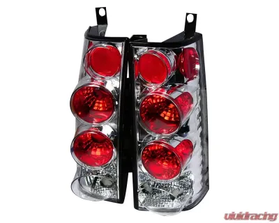 Spec-D  Tail Lights Chrome GMC Savana 1996-2002 - LT-SAV96-KS