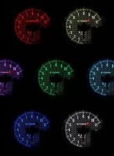 Spec-D 2 Inch RPM Gauge - Black Frame                                     - RG-5DK02BKCF - Image 2