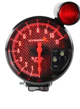 Spec-D 2 Inch RPM Gauge - Black Frame                                     - RG-5DK02BKCF - Image 9