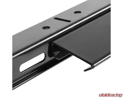 Spec-D 2 Bar Ladder Rack Without Gutter - RRB-6011BK-WB