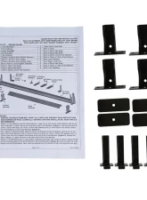 Spec-D 2 Bar Ladder Rack Without Gutter                                     - RRB-6011BK-WB - Image 8