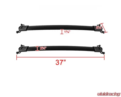 Spec-D Roof Rack Chevrolet Equinox 2010-2016 - RRB-EQIX10BK