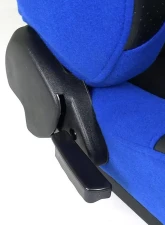 Spec-D Bride STY Racing Seats - Black/Blue                                     - RS-504-2 - Image 4