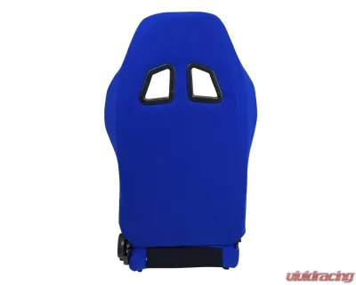 Spec-D Bride STY Racing Seats - Black/Blue - RS-504-2