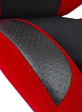 Spec-D Bride STY Racing Seats - Black/Red                                     - RS-505-2 - Image 4