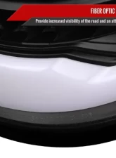 Spec-D 1500 Full Led Tail Light With Led Bar Matte Black Housing Clear Lens Dodge Ram 2019-2023                                     - LT-RAM1915JMLED-TM - Image 3