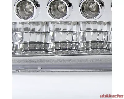 Spec-D LED Bumper Lights (Chrome Housing/Clear Lens) Chevrolet S10 | GMC Sonoma 1998-2004 - 2LB-S1098CLED-RS