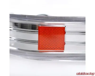 Spec-D LED Bumper Lights (Chrome Housing/Clear Lens) Chevrolet S10 | GMC Sonoma 1998-2004 - 2LB-S1098CLED-RS