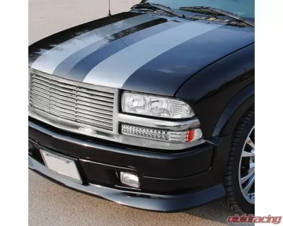 Spec-D LED Bumper Lights (Chrome Housing/Clear Lens) Chevrolet S10 | GMC Sonoma 1998-2004 - 2LB-S1098CLED-RS