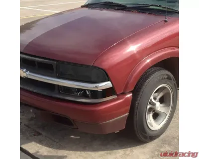 Spec-D Bumper Lights (Chrome Housing/Smoked Lens) Chevrolet S10 | GMC Sonoma 1998-2004 - 2LB-S1098G-RS