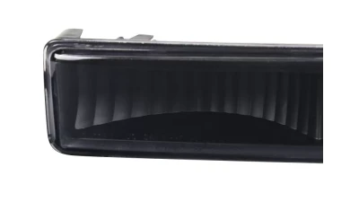 Spec-D Bumper Lights (Matte Black Housing/Clear Lens) Chevrolet S10 | GMC Sonoma 1998-2004                                     - 2LB-S1098JM-RS - Image 3
