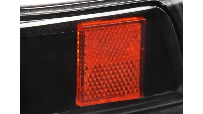 Spec-D Bumper Lights (Matte Black Housing/Clear Lens) Chevrolet S10 | GMC Sonoma 1998-2004                                     - 2LB-S1098JM-RS - Image 7