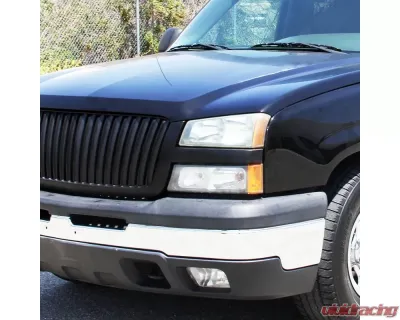 Spec-D Bumper Lights (Matte Black Housing/Clear Lens) Chevrolet Silverado | Avalanche 2002-2007 - 2LB-SIV04JM-RS