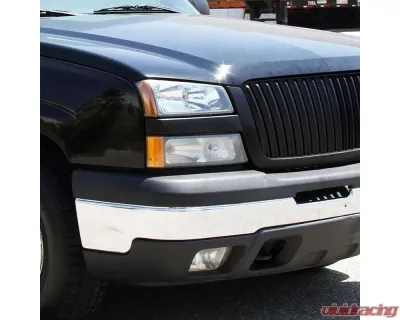 Spec-D Bumper Lights (Matte Black Housing/Clear Lens) Chevrolet Silverado | Avalanche 2002-2007 - 2LB-SIV04JM-RS