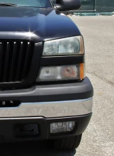 Spec-D Bumper Lights (Matte Black Housing/Clear Lens) Chevrolet Silverado | Avalanche 2002-2007                                     - 2LB-SIV04JM-RS - Image 4