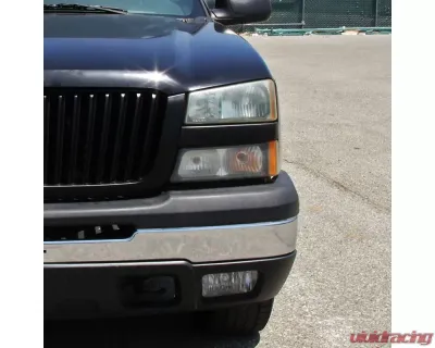 Spec-D Bumper Lights (Matte Black Housing/Clear Lens) Chevrolet Silverado | Avalanche 2002-2007 - 2LB-SIV04JM-RS