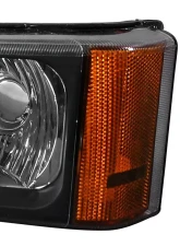 Spec-D Bumper Lights (Matte Black Housing/Clear Lens) Chevrolet Silverado | Avalanche 2002-2007                                     - 2LB-SIV04JM-RS - Image 5